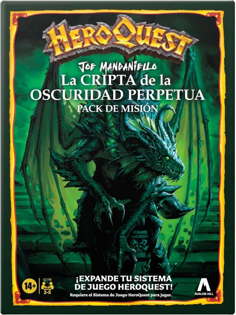 HeroQuest La Cripta de la Oscuridad Perpetua (expansión, español)