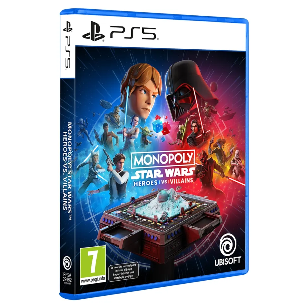 Monopoly Star Wars Heroes vs Villains PS5