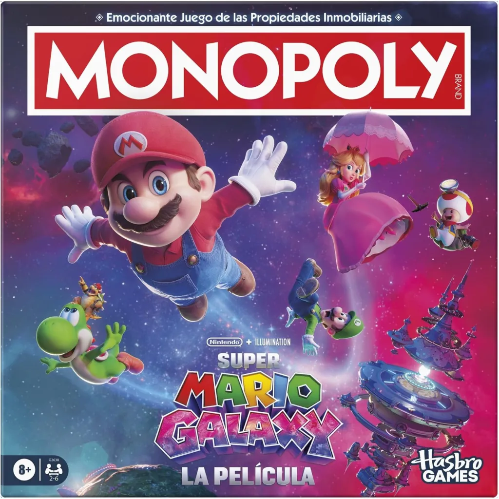Monopoly Super Mario Galaxy La Película