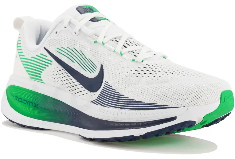 Nike Vomero 18 white/midnight navy/green spark