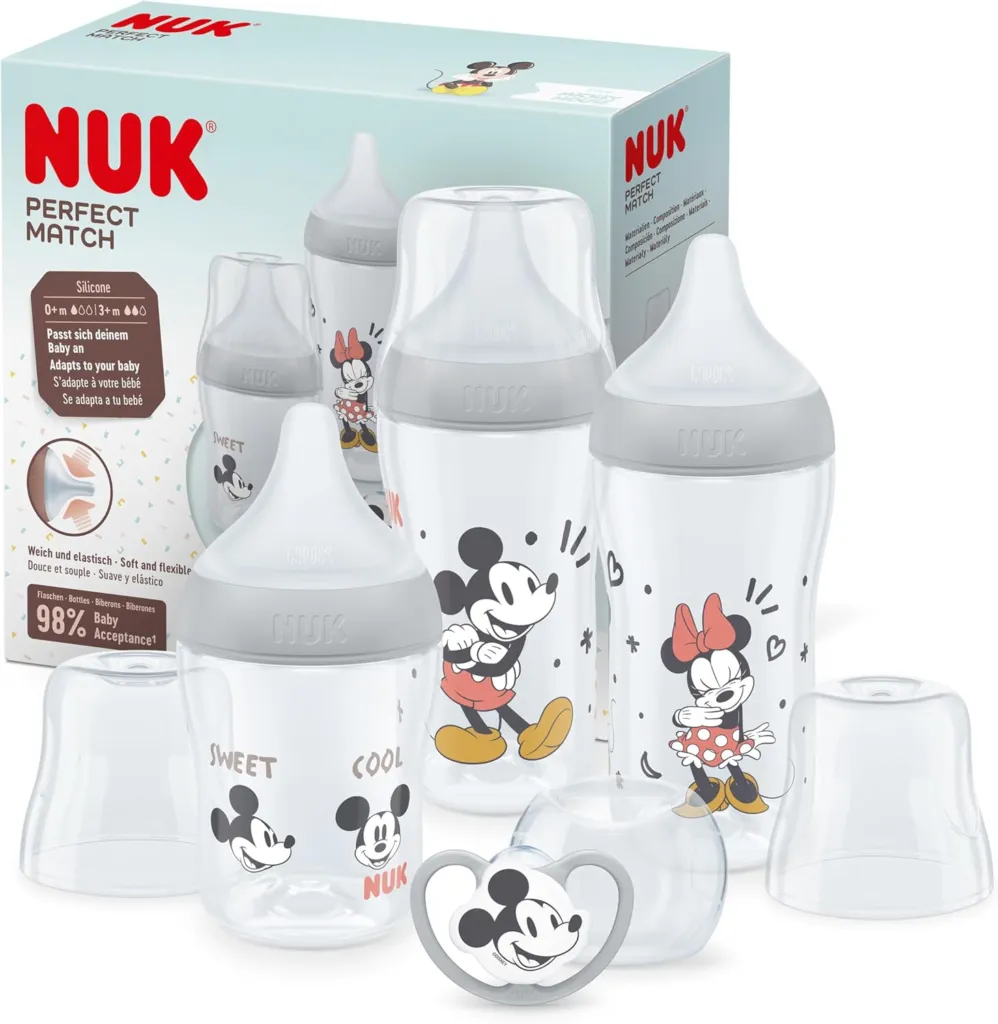 NUK Perfect Match Starter Set Mickey Mouse 0-6 meses
