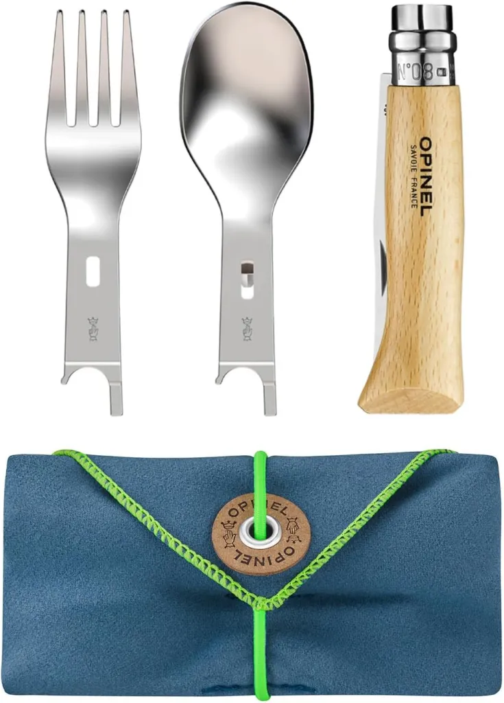 Opinel N°08 haya con kit Plus Picnic