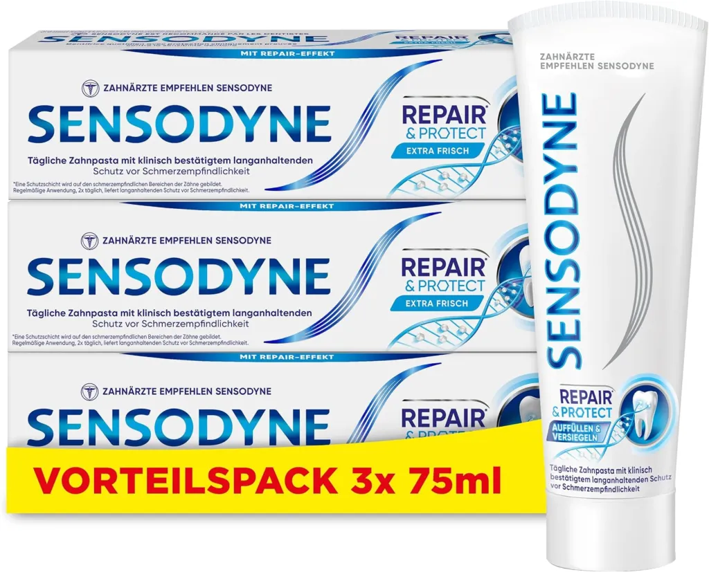 Sensodyne Repair & Protect pasta de dientes 3 x 75 ml