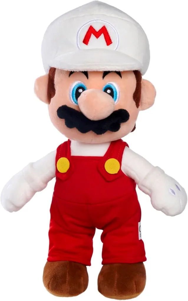 Peluche Simba Super Mario Mario de Fuego 30 cm