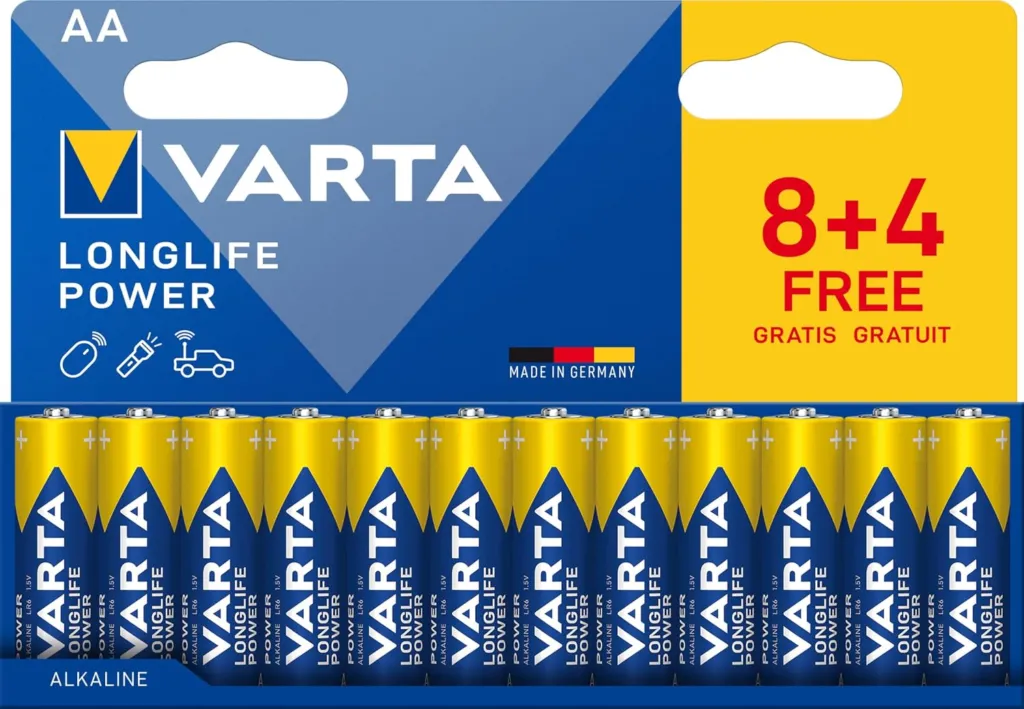 Varta Longlife Power AA pack de 12