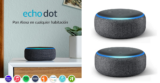 ¡TOMA CUPÓN! Compra 2 altavoces inteligentes Echo Dot 3 por 29,98€. ¡70% de descuento!