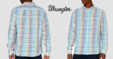 ¡TOMA CHOLLO! Camisa Wrangler W5A3 solo 18 euros. 70% de descuento.