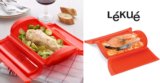 Prepara comida saludable en este estuche de vapor Lékué por 11,97 euros.