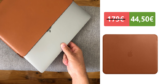 ¡TOMA CHOLLO! Funda de piel Apple para MacBook 12″ solo 44,50 euros. 75% de descuento. Mínimo histórico.