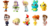 ¡TOMA CHOLLO! Pack 10 figuras Toy Story 4 solo 9,99 euros. 75% de descuento.