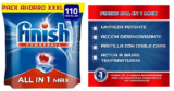 ¡Ahorra en supermercado este Black Friday! Pack de 110 pastillas Finish Powerball All in 1 Max para lavavajillas solo 15,99€.