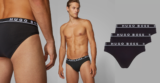 Luce estos slips Hugo Boss con el 51% de descuento. El pack de 3 por 18,65€.