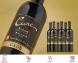 ¡TOMA CHOLLO! Pack de 6 botellas de vino Rioja Cune Club Reserva 2015 sólo 40 euros.