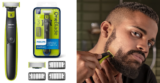 Consigue el acabado perfecto con esta recortadora de barba Philips QP2520/30 por solo 32,99€.