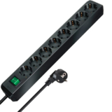 No te la juegues: regleta Brennenstuhl Eco-Line de 8 tomas solo 9,99€