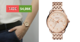 ¡TOMA CHOLLO! Reloj Fossil Tailor para mujer solo 54,06 euros. 64% de descuento. Mínimo histórico.